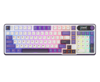 Klawiatura bezprzewodowa Royal Kludge RK-S98 Blackberry Mousse Chartreuse switch